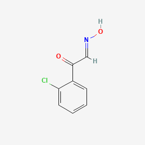 molecular formula C8H6ClNO2 B12282609 (2-Chloro-phenyl)-oxo-acetaldehyde oxime 