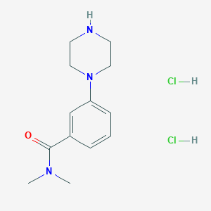 N,N-Dimethyl-3-(1-piperazinyl)benzamide 2HCl