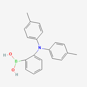 molecular formula C20H20BNO2 B12282656 2-(Di-p-tolylamino)phenylboronic Acid 