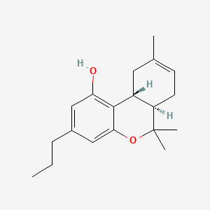 molecular formula C19H26O2 B1228268 丙基-δ(8)-四氢大麻酚 CAS No. 31262-38-1