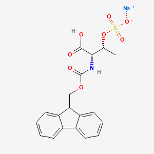 molecular formula C19H18NNaO8S B12282746 Fmoc-Thr(SO3Na)-OH 