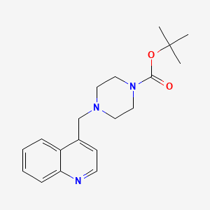 4-[(4-Boc-1-piperazinyl)methyl]quinoline