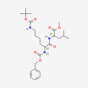 Cbz-DL-Lys(Boc)-DL-Leu-OMe