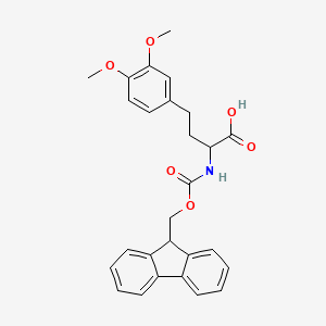 (S)-4-(3,4-Dimethoxy-phenyl)-2-(9H-fluoren-9-ylmethoxycarbonylamino)-butyric acid