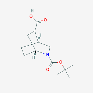 (1R,4S)-2-(tert-Butoxycarbonyl)-2-azabicyclo[2.2.2]octane-5-carboxylic acid