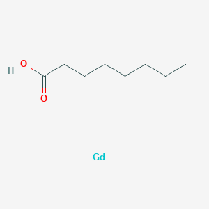 molecular formula C8H16GdO2 B12282974 Gadolinium(III) octanoate 