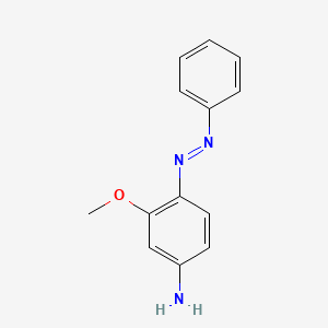 B1228302 2-Methoxy-4-aminoazobenzene CAS No. 80830-39-3