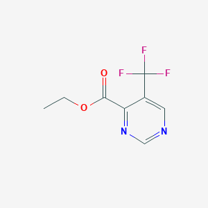 Ethyl 5-(trifluoromethyl)pyrimidine-4-carboxylate