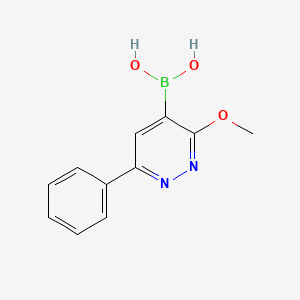 Boronic acid, B-(3-methoxy-6-phenyl-4-pyridazinyl)-