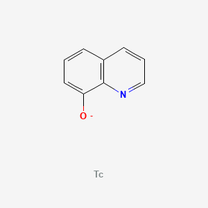 B1228311 Technetium oxine CAS No. 67000-55-9