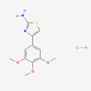 4-(3,4,5-Trimethoxyphenyl)thiazol-2-amine hydrochloride