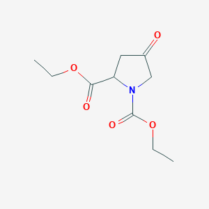 Diethyl 4-oxopyrrolidine-1,2-dicarboxylate