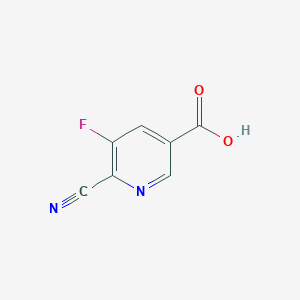 6-Cyano-5-fluoronicotinic acid