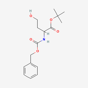 Tert-butyl 4-oxidanyl-2-(phenylmethoxycarbonylamino)butanoate