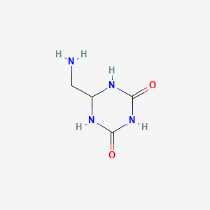 6-(Aminomethyl)-1,3,5-triazinane-2,4-dione