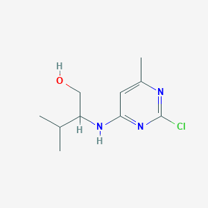 (R)-2-[(2-Chloro-6-methyl-4-pyrimidinyl)amino]-3-methyl-1-butanol