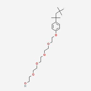 3,6,9,12-Tetraoxatetradecan-1-ol, 14-[4-(1,1,3,3-tetramethylbutyl)phenoxy]-