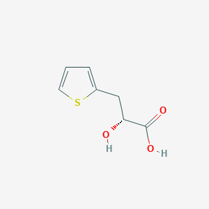 molecular formula C7H8O3S B12283439 (R)-2-Hydroxy-3-(thiophen-2-yl)propanoic acid 