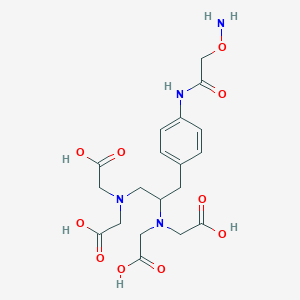 molecular formula C19H26N4O10 B12283530 EDTA-(S)-1-(4-Aminoxyacetamidobenzyl) 