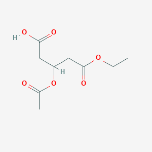 Mono-ethyl (R)-3-acetoxyglutarate