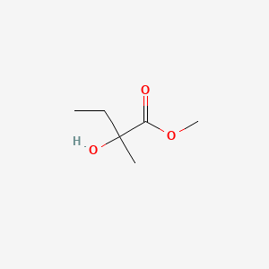 molecular formula C6H12O3 B12283590 Methyl 2-hydroxy-2-methylbutanoate 