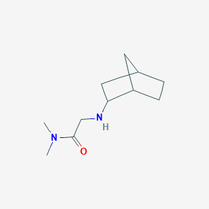 2-({bicyclo[2.2.1]heptan-2-yl}amino)-N,N-dimethylacetamide