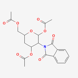 Acetyl 2-Deoxy-2-phthalimido-4-deoxy-3,6-di-O-acetyl--D-glucopyranoside