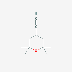 4-Ethynyl-2,2,6,6-tetramethyloxane