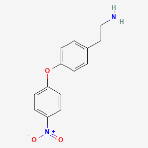 2-(4-(4-Nitrophenoxy)phenyl)ethanamine