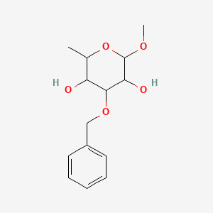 Methyl 3-O-benzyl-a-L-rhamnopyranoside