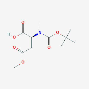 Boc-N-Me-Asp(OMe)-OH