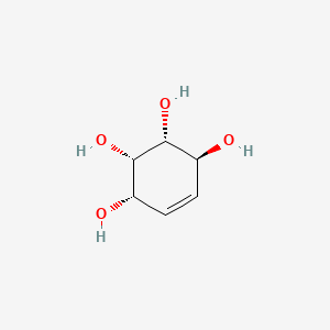 molecular formula C6H10O4 B1228397 (1S,2S,3R,4S)-环己-5-烯-1,2,3,4-四醇 CAS No. 4942-61-4