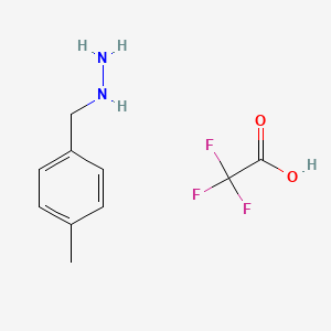 (4-Methylbenzyl)hydrazine 2,2,2-trifluoroacetate