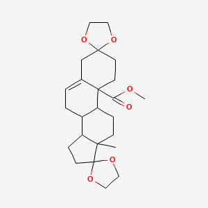 molecular formula C24H34O6 B12284003 CID 139600553 