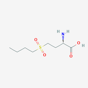 Butanoic acid, 2-amino-4-(butylsulfonyl)-, (2S)-