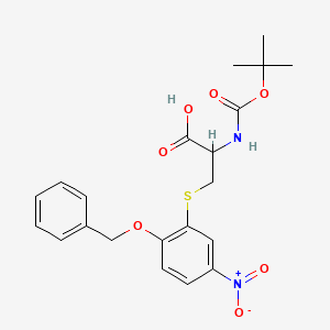 S-(5-Nitro-2-benzyloxy)phenyl-N-tert-butyloxycarbonyl-L-cysteine