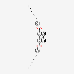 Bis(4-nonylphenyl) perylene-3,10-dicarboxylate