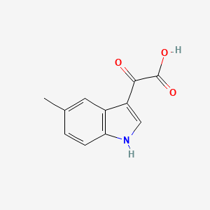 molecular formula C11H9NO3 B12284105 5-Methyl-alpha-oxo-1H-indole-3-acetic Acid 