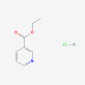 molecular formula C8H10ClNO2 B12284121 Ethyl nicotinate hydrochloride 