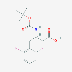 3-(Boc-amino)-4-(2,6-difluorophenyl)butyric Acid