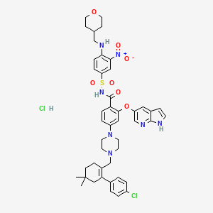 molecular formula C45H51Cl2N7O7S B12284193 ABT-199 hydrochloride 