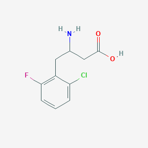 3-Amino-4-(2-chloro-6-fluorophenyl)butyric Acid