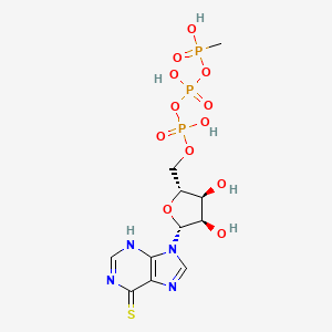 Thioinosine 5'-(beta, gamma-methylene)triphosphate