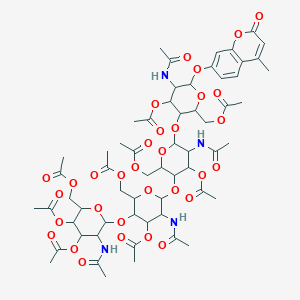 4-Methylumbelliferyl-Chitotetraose Tridecaacetate