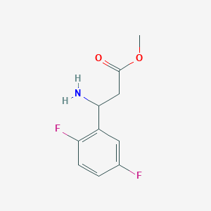 Methyl 3-amino-3-(2,5-difluorophenyl)propanoate