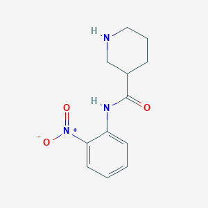 N-(2-Nitrophenyl)piperidine-3-carboxamide