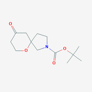 tert-Butyl 9-oxo-6-oxa-2-azaspiro[4.5]decane-2-carboxylate