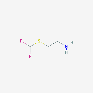 2-[(Difluoromethyl)sulfanyl]ethan-1-amine