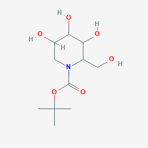 molecular formula C11H21NO6 B12284453 N-Boc-1,5-imino-D-glucitol 