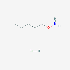 molecular formula C5H14ClNO B12284462 O-Pentylhydroxylamine hydrochloride CAS No. 51951-34-9